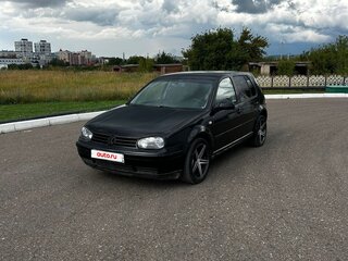 1999 Volkswagen Golf IV, чёрный, 190000 рублей, вид 1