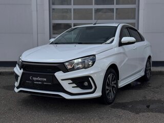 2018 Lada (ВАЗ) Vesta I, белый, 780000 рублей, вид 1
