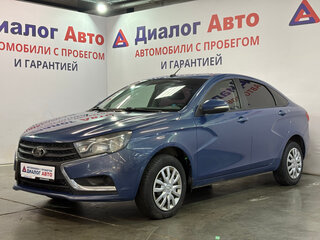 2017 Lada (ВАЗ) Vesta I, синий, 697000 рублей, вид 1