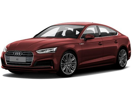 audi a5 red 2022