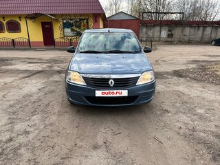 2011 Renault Logan I Рестайлинг, синий, 465000 рублей, вид 1