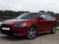 2008 Mitsubishi Lancer X, красный, 800000 рублей - вид 1
