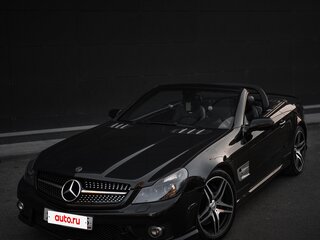2008 Mercedes-Benz SL-Класс AMG 63 AMG II (R230) Рестайлинг 2, чёрный, 4200000 рублей, вид 1