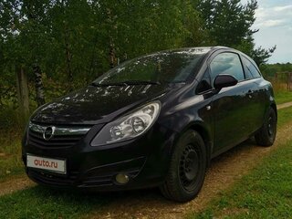 2008 Opel Corsa D, чёрный, 370000 рублей, вид 1