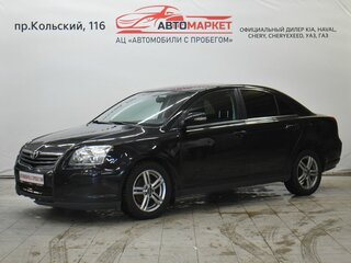 2007 Toyota Avensis II Рестайлинг, чёрный, 559000 рублей, вид 1