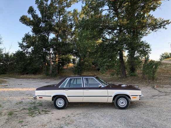 1982 Ford Fairmont, бежевый - вид 11
