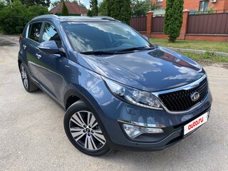 2016 Kia Sportage III Рестайлинг, синий, 2295000 рублей, вид 1