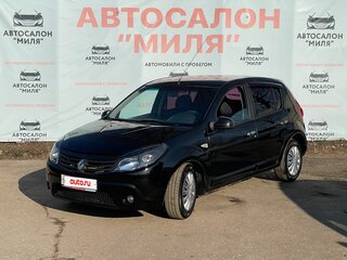 2011 Renault Sandero I, чёрный, 410000 рублей, вид 1