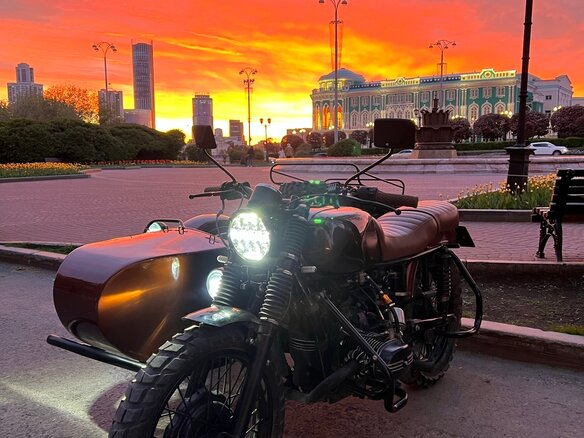 1987 Урал ИМЗ-8.103, коричневый, 650000 рублей - вид 9