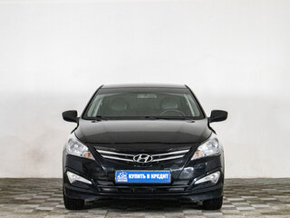 2016 Hyundai Solaris I Рестайлинг, чёрный, 999000 рублей, вид 1