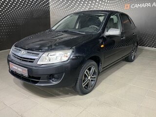 2014 Lada (ВАЗ) Granta I, чёрный, 263000 рублей, вид 1