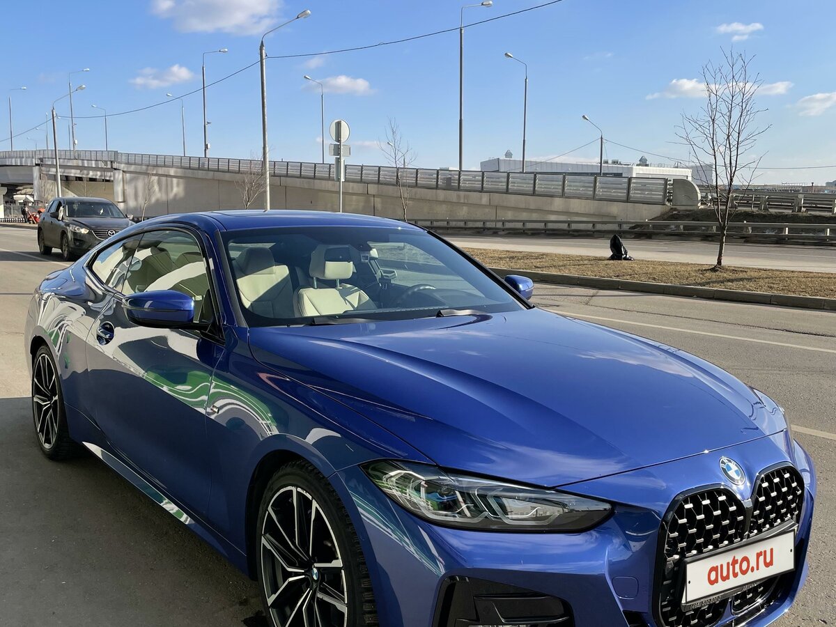 Купить б/у BMW 4 серии G22, G23, G26 420i 2.0 AT (184 л.с.) бензин ...
