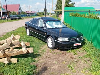 1998 Audi A8 I (D2), чёрный, 500000 рублей, вид 1