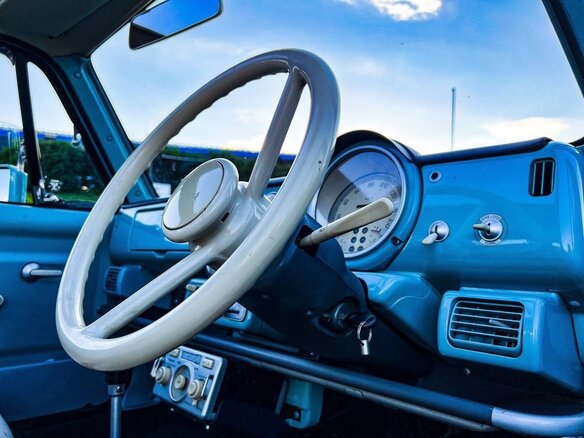 1989 Nissan Pao, голубой - вид 8