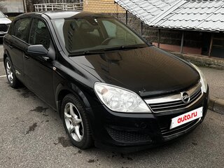2008 Opel Astra H Рестайлинг, чёрный, 360000 рублей, вид 1