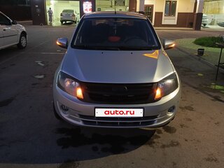 2012 Lada (ВАЗ) Granta I, серебристый, 350000 рублей, вид 1