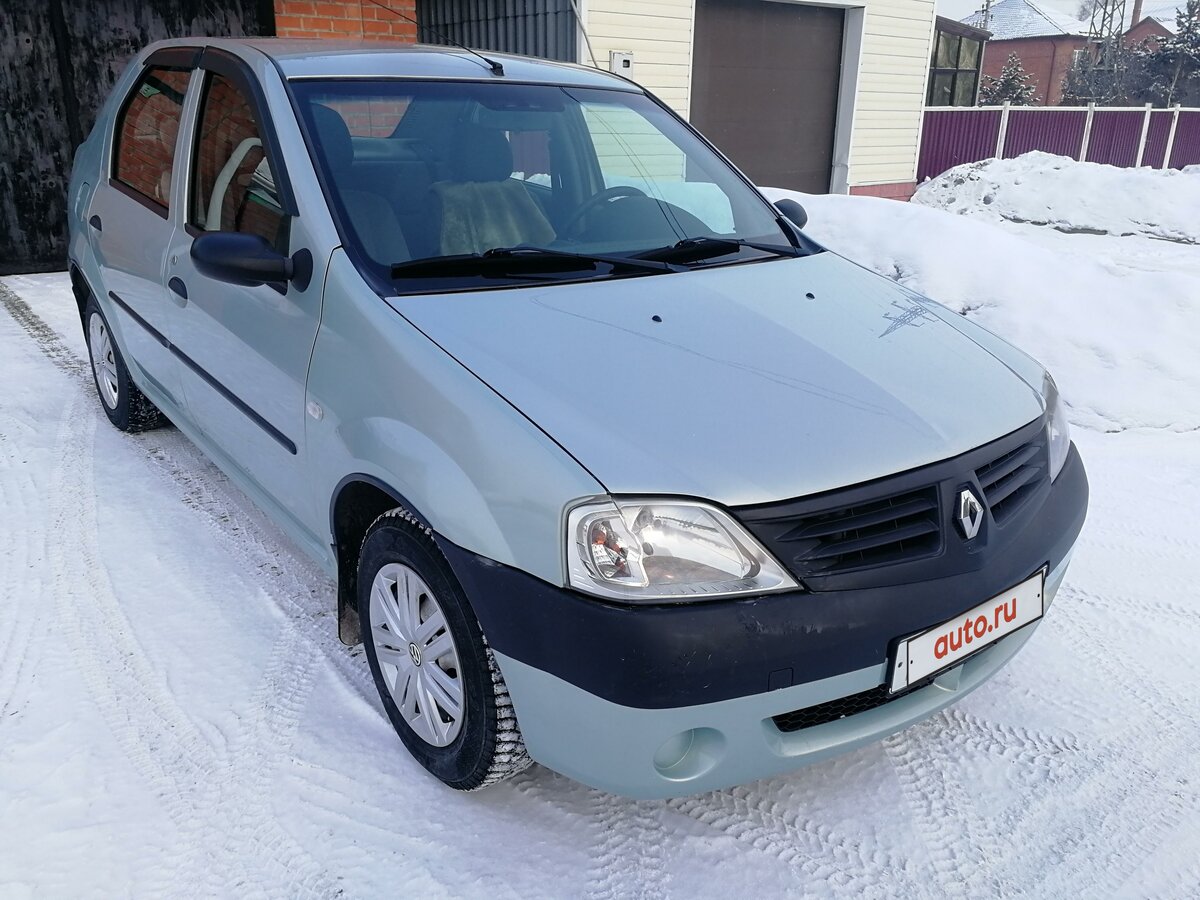 Купить б/у Renault Logan I 1.6 MT (87 л.с.) бензин механика в Белово ...