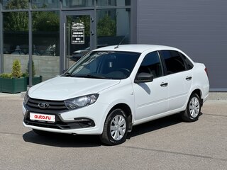 2020 Lada (ВАЗ) Granta I Рестайлинг, белый, 625000 рублей, вид 1