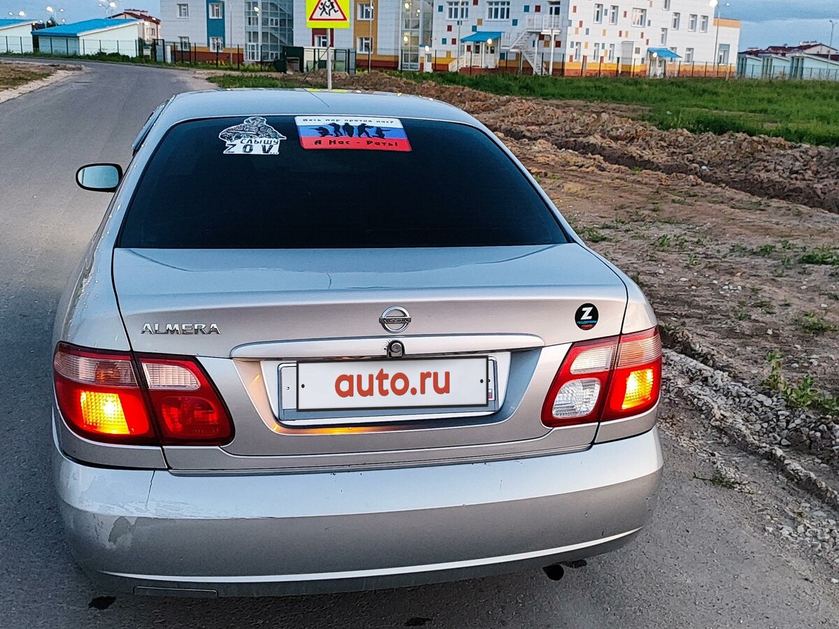 Купить б/у Nissan Almera II (N16) Рестайлинг 1.8 MT (116 л.с.) бензин ...
