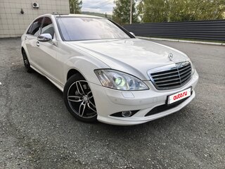 2007 Mercedes-Benz S-Класс 500 Long V (W221), белый, 2500000 рублей, вид 1