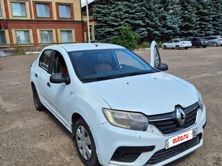 2019 Renault Logan II Рестайлинг, белый, 495000 рублей, вид 1
