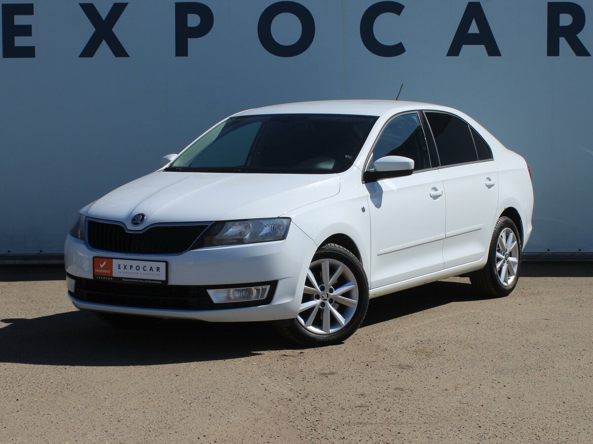 Skoda Rapid 2016 Р±РµР»С‹Р№