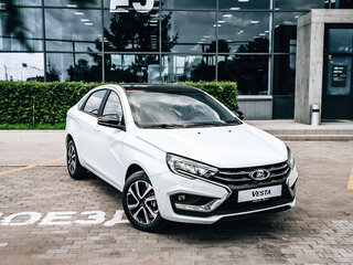2025 Lada (ВАЗ) Vesta I Рестайлинг (NG), белый, 1966000 рублей, вид 1