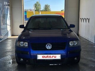 2003 Volkswagen Passat B5 Рестайлинг, синий, 470000 рублей, вид 1