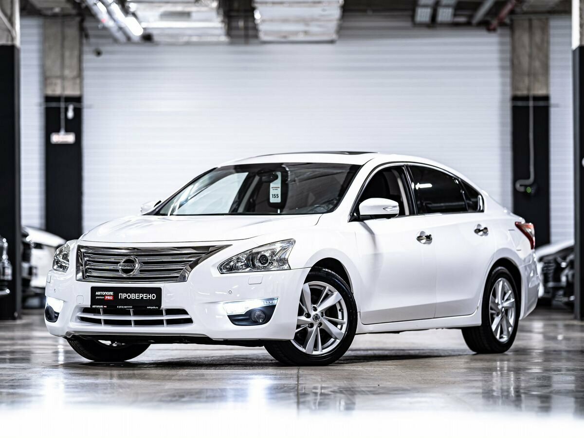 Купить б/у Nissan Teana III 2.5 CVT (173 л.с.) бензин вариатор в Москве: серый Н