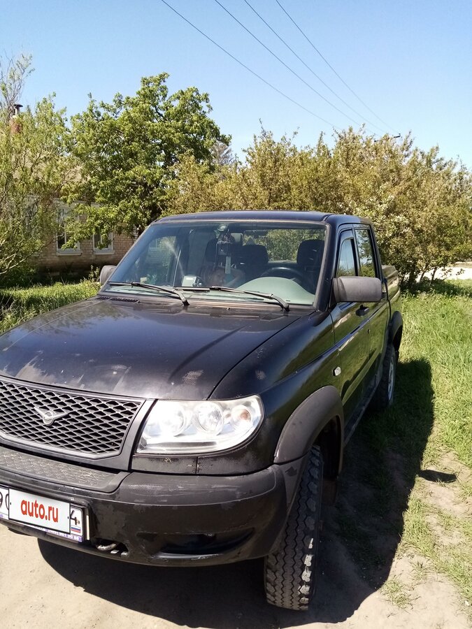 Уаз пикап черный