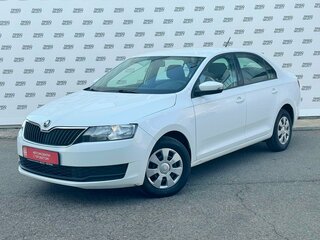 2018 Skoda Rapid I Рестайлинг, белый, 1040000 рублей, вид 1