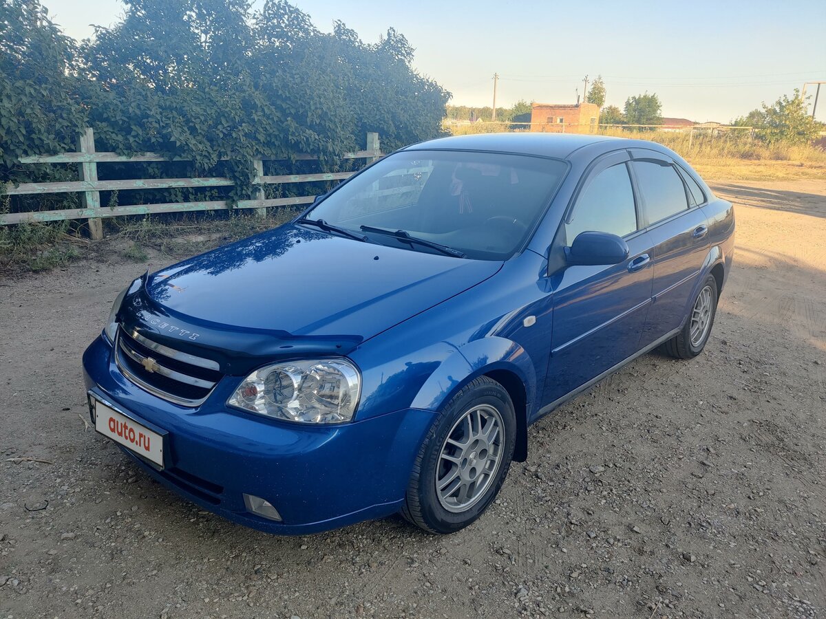Chevrolet Lacetti 2007 синий