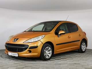 2007 Peugeot 207 I, оранжевый, 284000 рублей, вид 1
