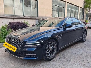 2021 Genesis G80 II, синий, 3500000 рублей, вид 1