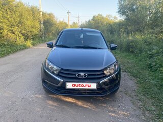 2021 Lada (ВАЗ) Granta I Рестайлинг, серый, 860000 рублей, вид 1