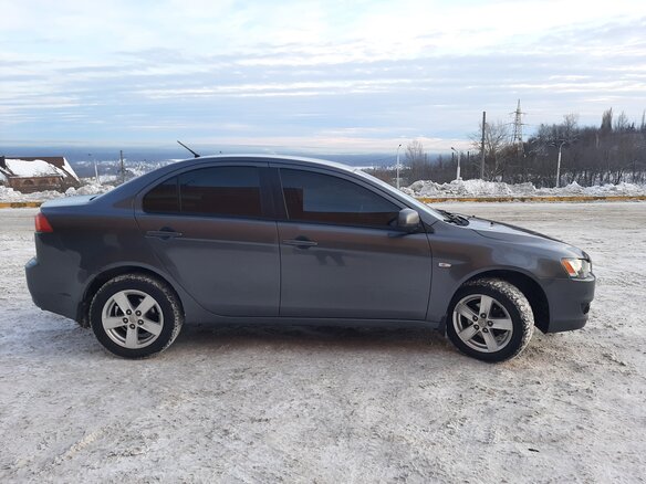 2008 Mitsubishi Lancer X, серый, 799000 рублей - вид 14