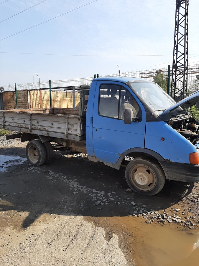 Купить б/у ГАЗ ГАЗель (3302) бензин в Челябинске: синий бортовой ...