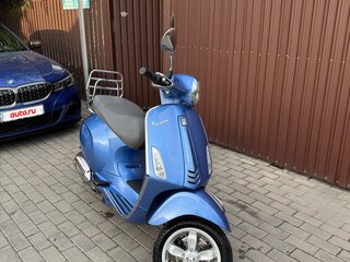 2017 Vespa Primavera, голубой, 300000 рублей, вид 1