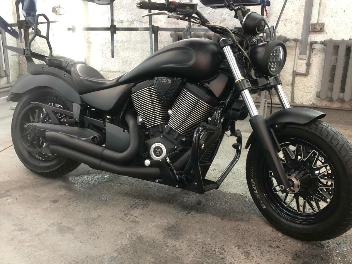 Купить б/у Victory Gunner бензин турбонаддув 6 передач в Бресте: чёрный ...