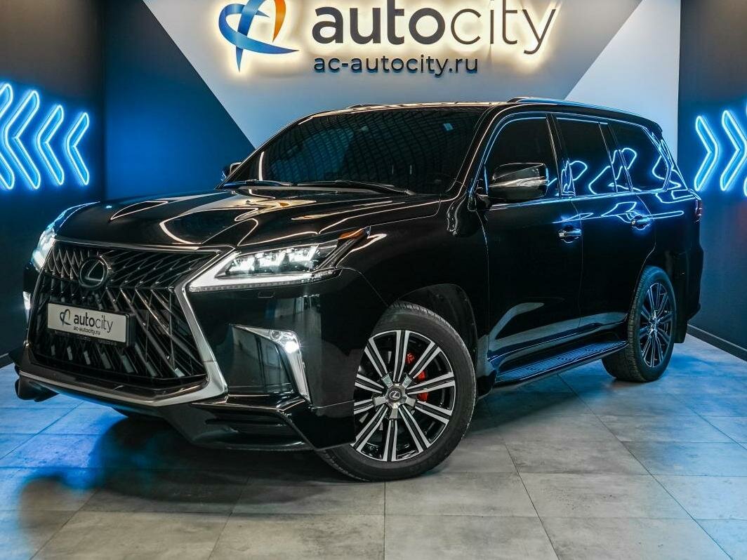 Lexus LX 570 2018 синий