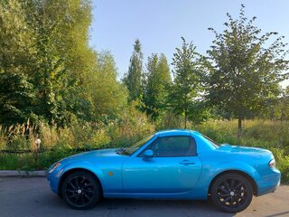 2008 Mazda MX-5 Hard Top III (NC), голубой, 1800000 рублей, вид 1