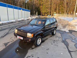 1996 Jeep Grand Cherokee I (ZJ) Рестайлинг, фиолетовый, 400000 рублей, вид 1