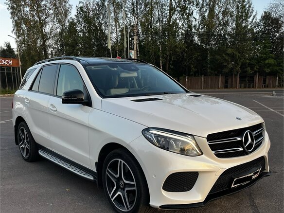 2018 Mercedes-Benz GLE 400 9G-Tronic I (W166), белый, 4690000 рублей - вид 2