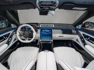 2023 Mercedes-Benz S-Класс 580 Long 4MATIC VII (W223), голубой, 24000000 рублей, вид 3