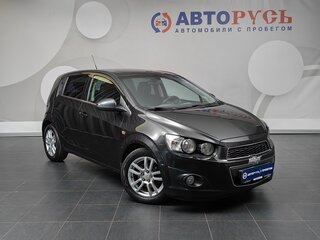 2014 Chevrolet Aveo II, чёрный, 678000 рублей, вид 1