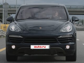 2012 Porsche Cayenne Diesel II (958), синий, 2650000 рублей, вид 1