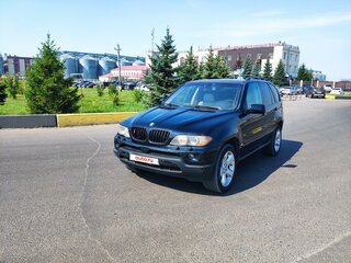 2004 BMW X5 3.0i I (E53) Рестайлинг, чёрный, 1000050 рублей, вид 1