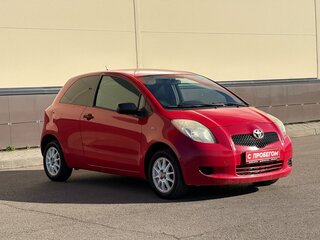 2007 Toyota Yaris II, красный, 330000 рублей, вид 1