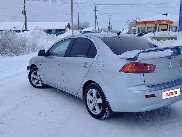 2007 Mitsubishi Lancer X, серебристый, 500000 рублей - вид 6
