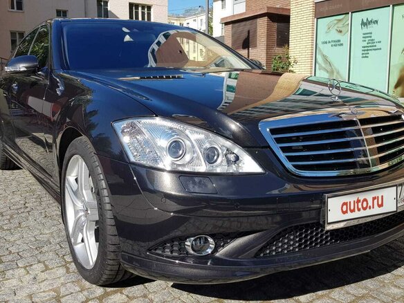 2008 Mercedes-Benz S-Класс 500 V (W221), чёрный